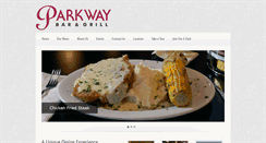 Desktop Screenshot of parkwaybarandgrill.com